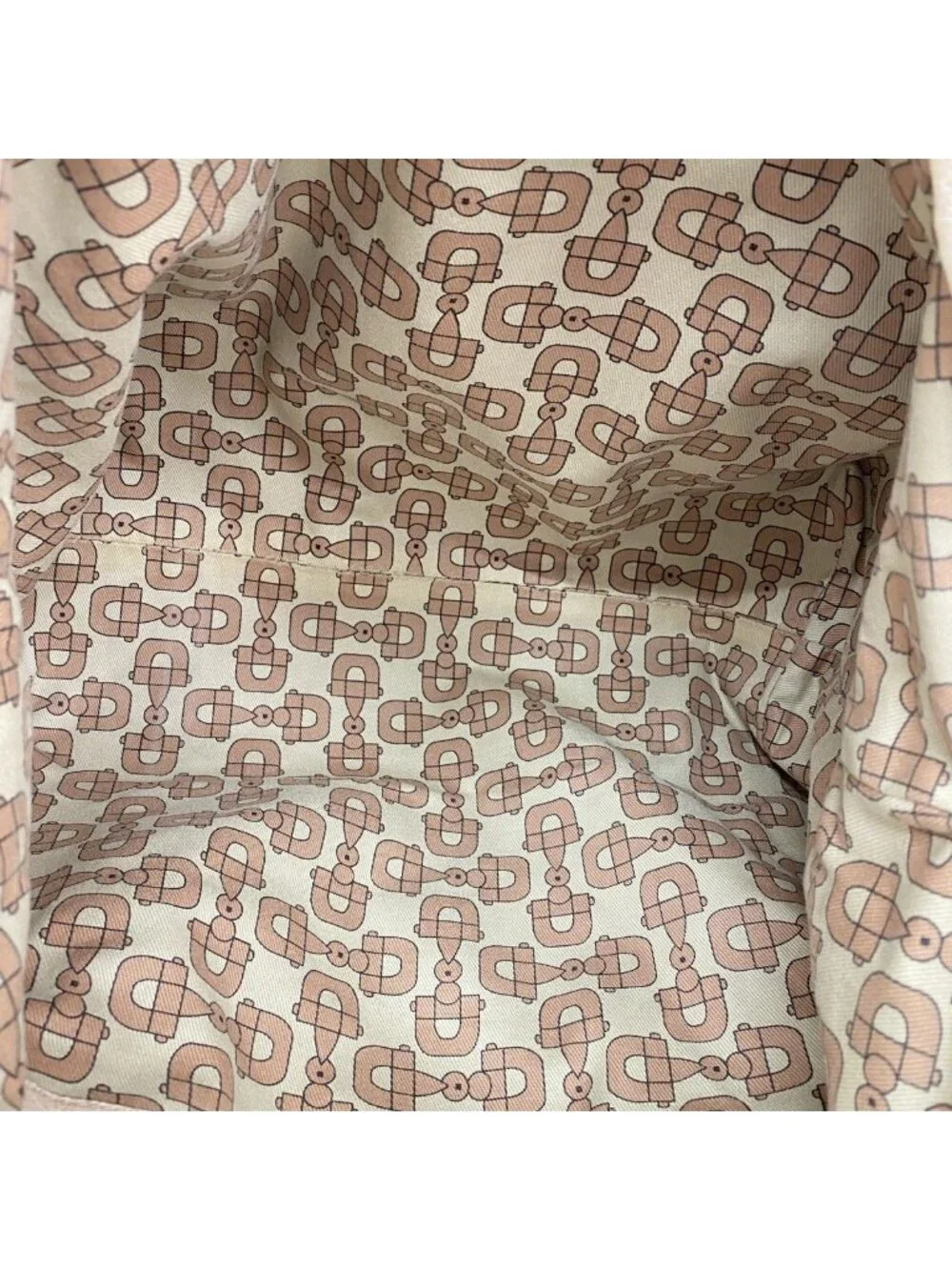 Gucci Tote Guccissima Leather Beige Champagne Gold